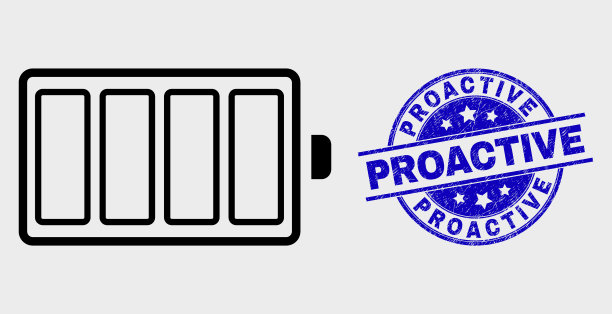 轮廓电池图标和划痕图片下载