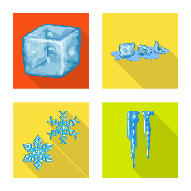 设计纹理与定格的标志集图片下载