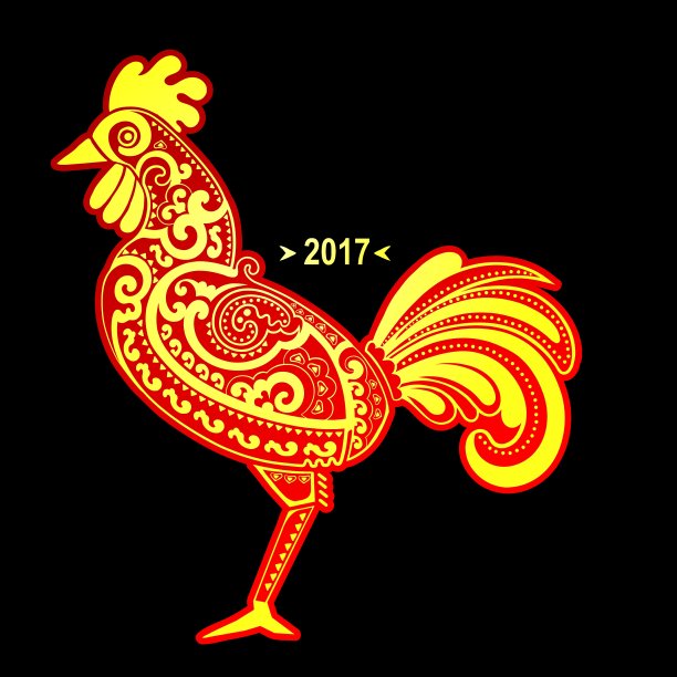 具有民族特色的公鸡图片下载