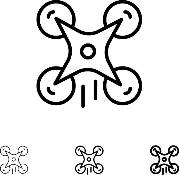 技术无人机摄像头图像粗细黑图片下载