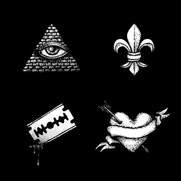 古典雕刻集图片下载