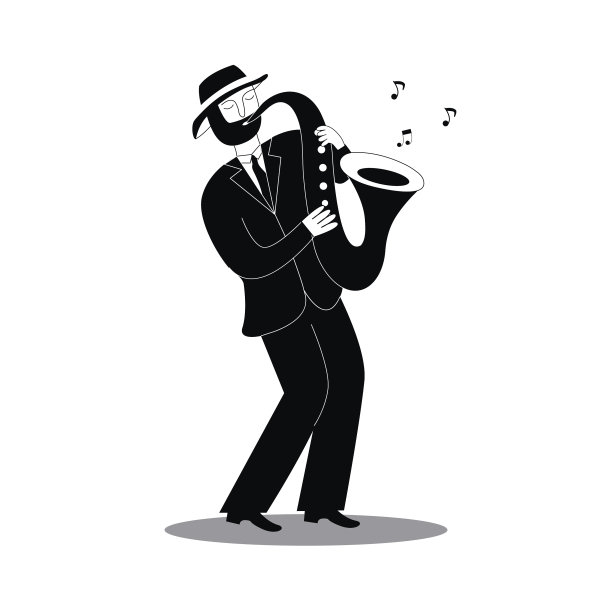 爵士乐萨克斯管的球员图片下载