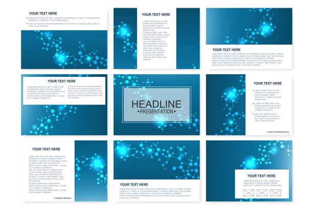 用于演示的大型模板集图片下载