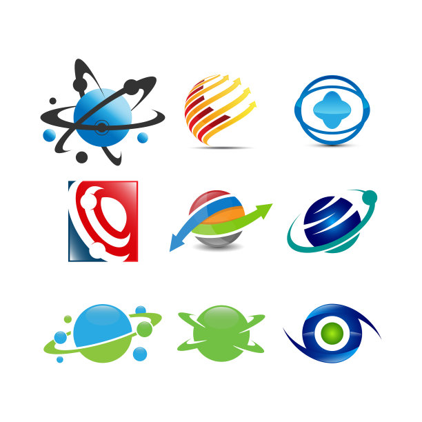 星球logo合集图片下载