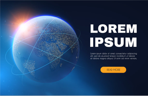 全球连接航空运输世界图片下载