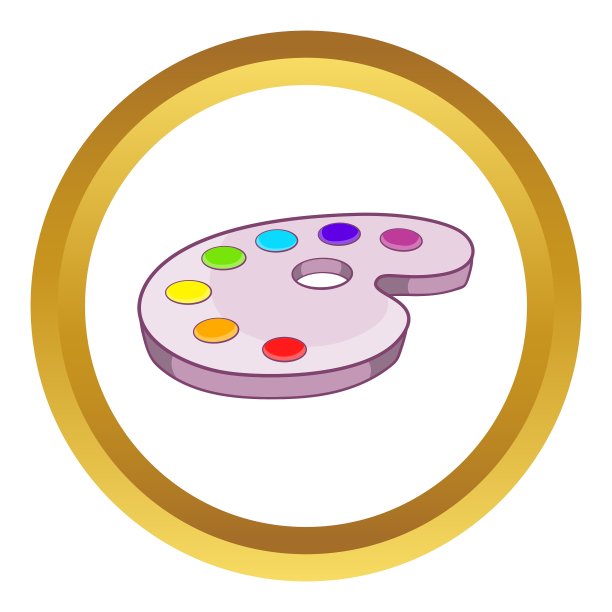 调色板图标图片下载