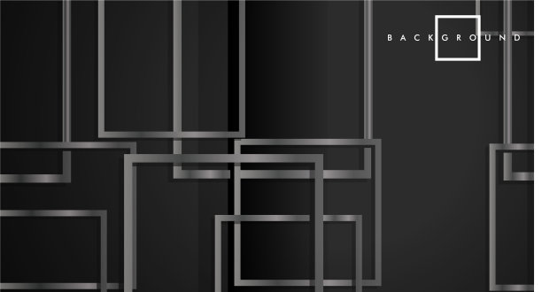 以黑色为背景的现代抽象方块图片下载
