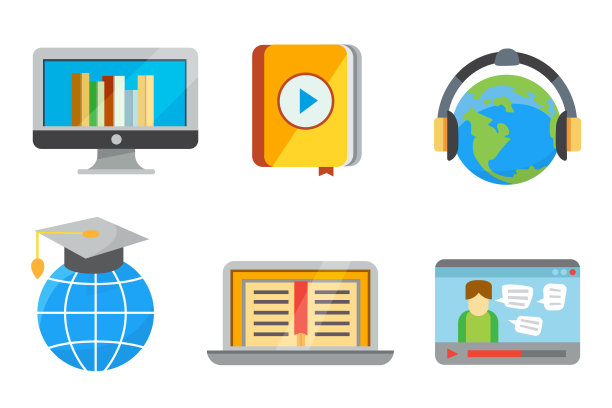 平面设计多彩概念图片下载