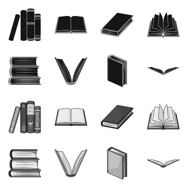 图书馆、教科书标志图片下载