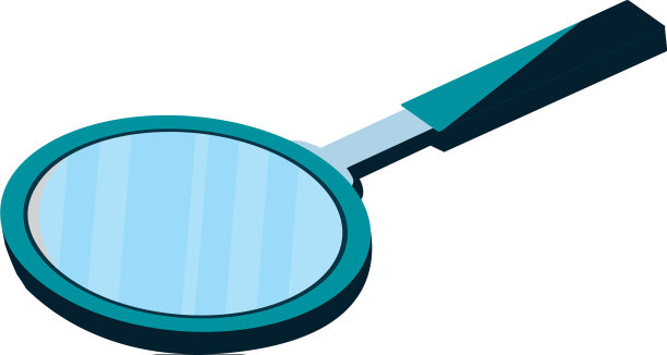 搜索放大镜图标图片下载