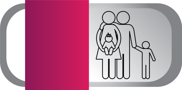 家庭象形图卡通图片下载