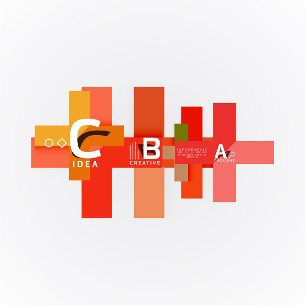 信息图表选项横幅纸样式图片下载