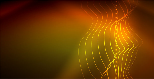 霓虹灯波背景图片下载