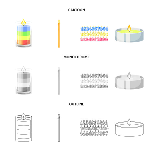 孤立对象松弛和火焰标志设置图片下载