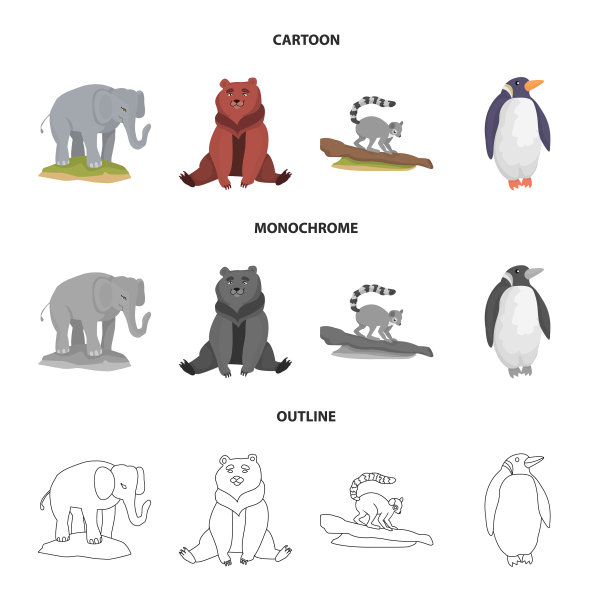 孤立的物体自然和有趣的符号图片下载