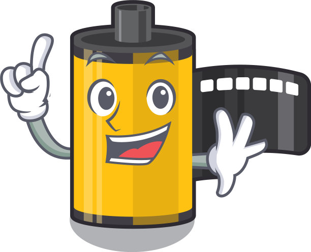 手指相机卷在卡通抽屉图片下载