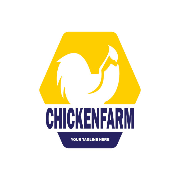 鸡场标志设计图片下载