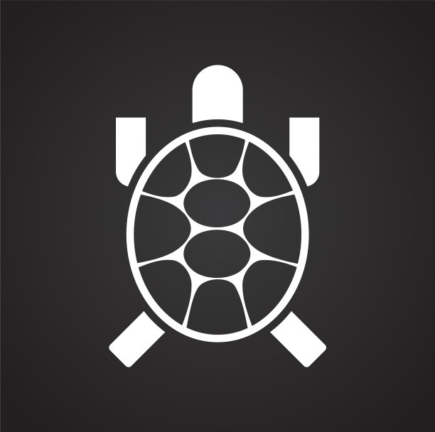 海龟图标的背景图形和网络图片下载