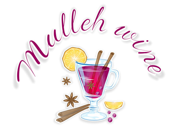 热红酒加橙子片和肉桂棒图片下载