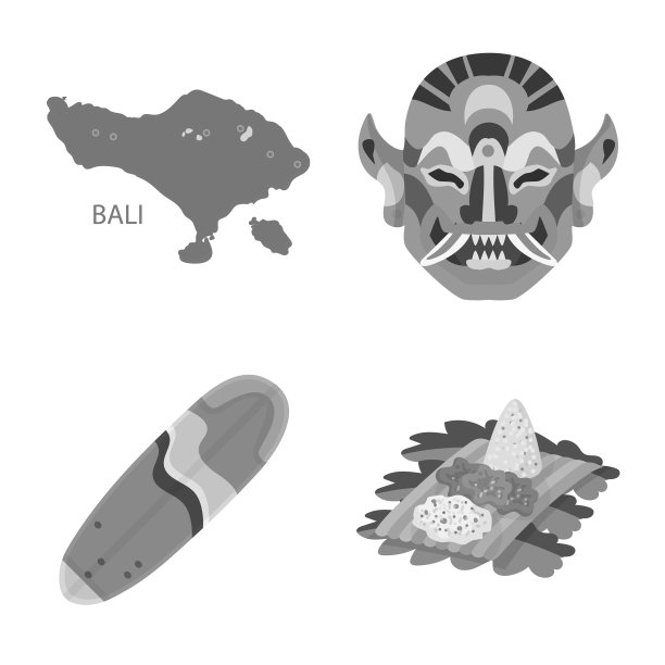 孤立对象亚洲和地理符号图片下载