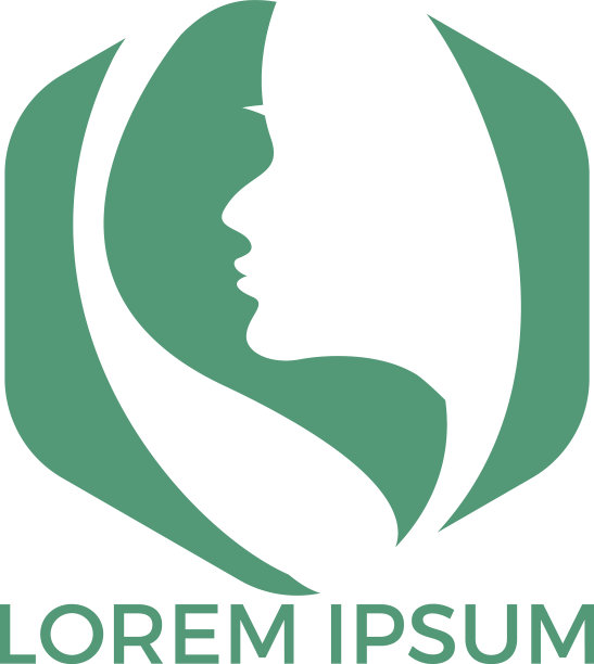 女性沙龙和商店的标志图片下载