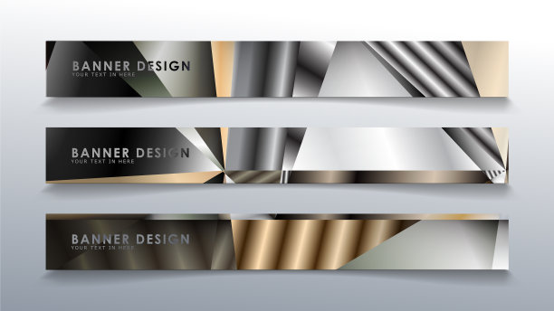 带有背景的抽象矩形横幅图片下载