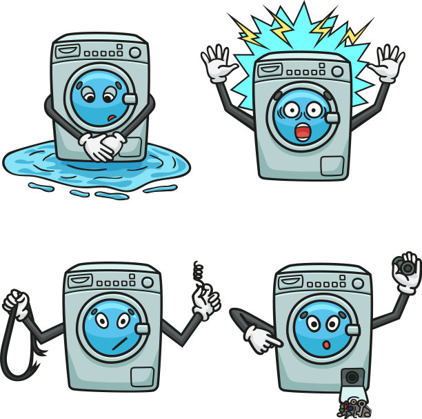 破碎洗衣机形式a图片下载