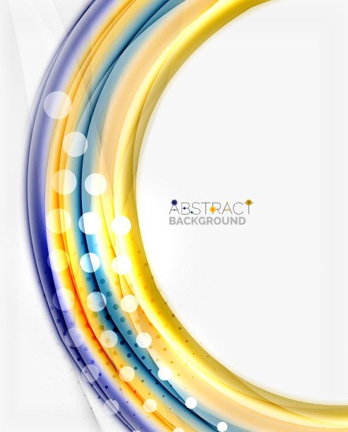 彩色线条上的白色运动概念图片下载