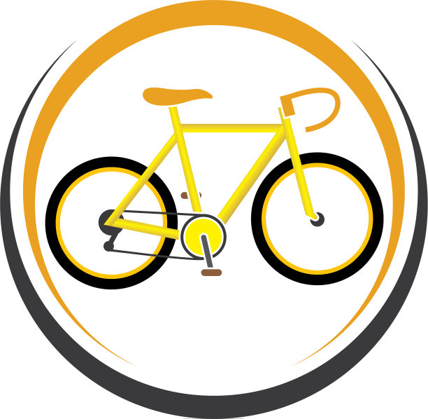 自行车自行车图标说明图片下载