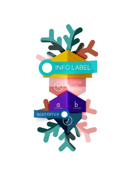 出售圣诞标签和贴纸图片下载