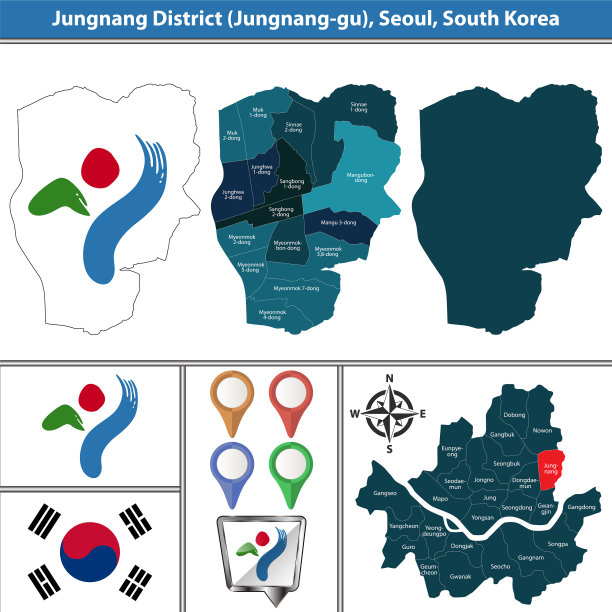 韩国首尔正南区图片下载