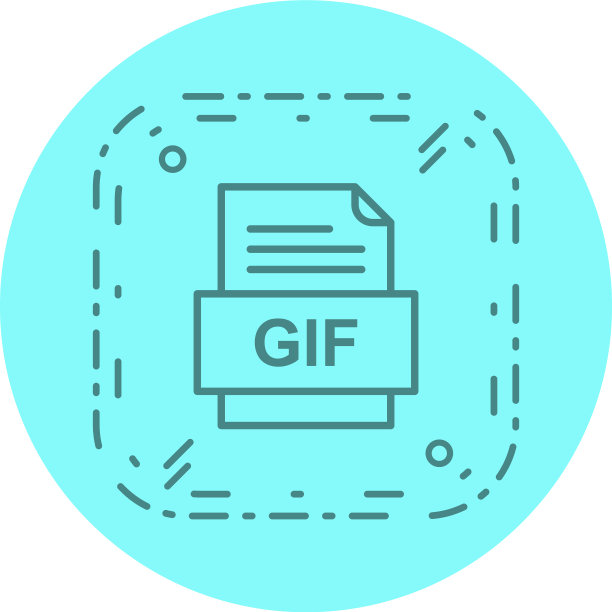 GIF文件文档图标图片下载