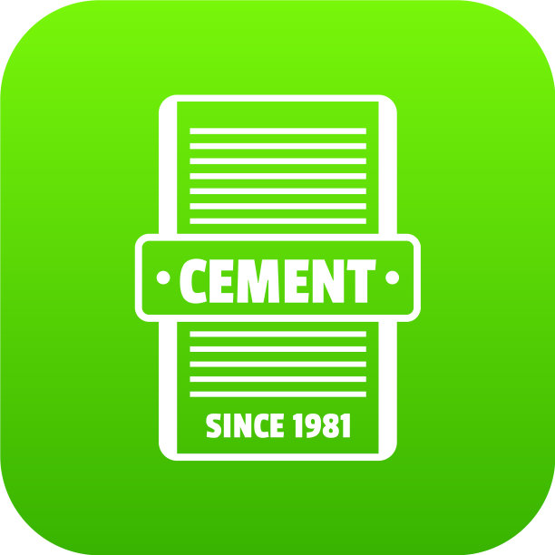 水泥绿色图标图片下载