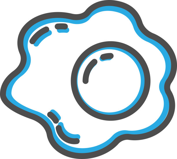 鸡蛋图标设计美食图标图片下载