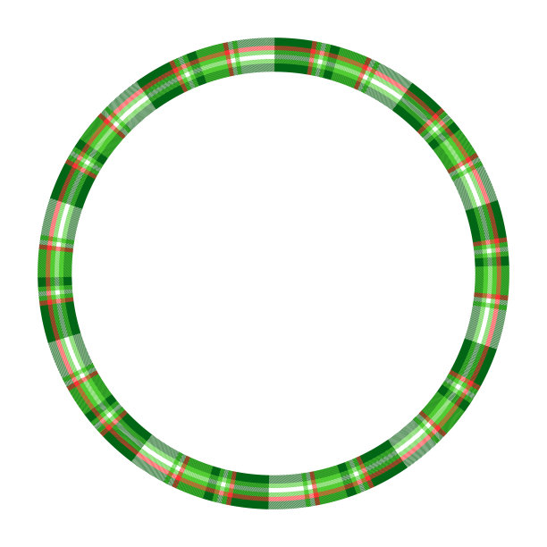 圆形框架复古图案设计模板图片下载