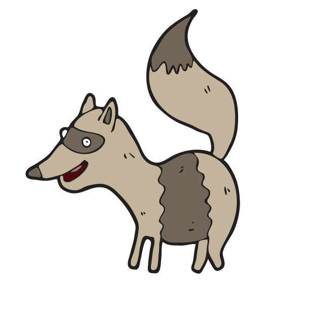 数字绘制黄鼠狼设计手绘风格图片下载