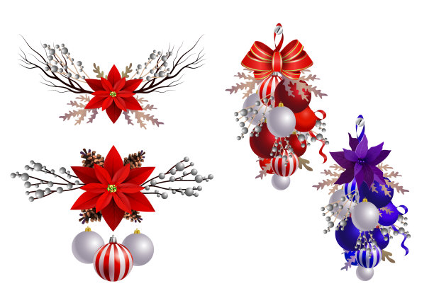 圣诞装饰组图片下载