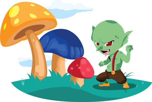 丑陋的巨魔在营地魔法角色图片下载