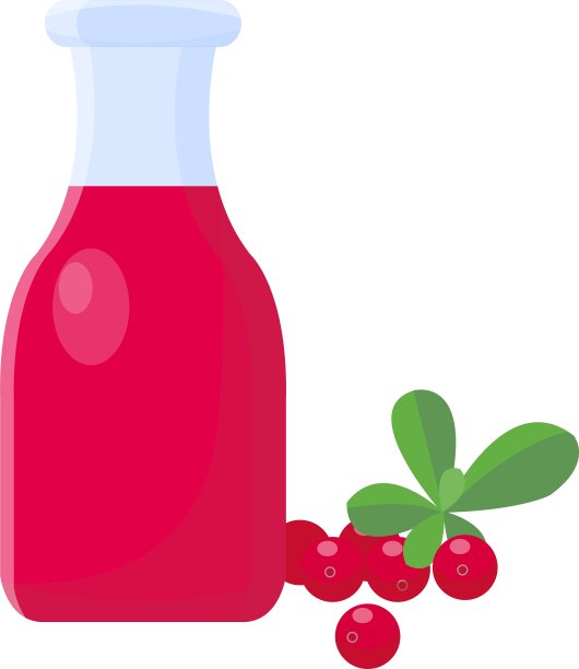 酸果蔓汁illsutarion图片下载