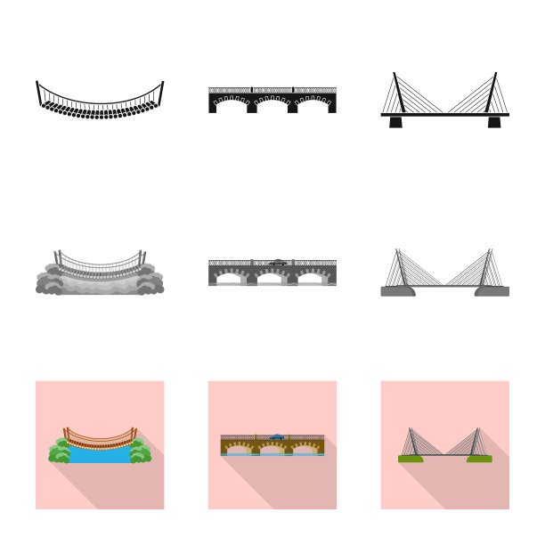 连接和设计图标图片下载