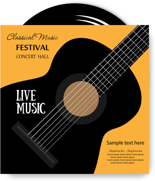 黑胶唱片在信封音乐盘上白色图片下载