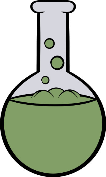 瓶与液体图标卡通图片下载