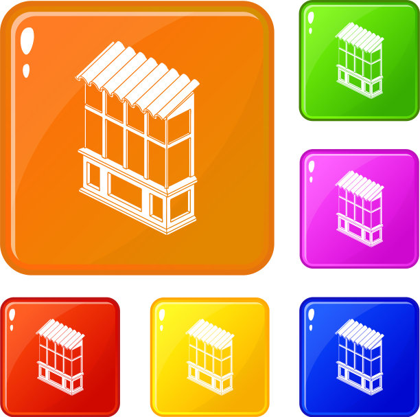 苏联阳台图标设置颜色图片下载