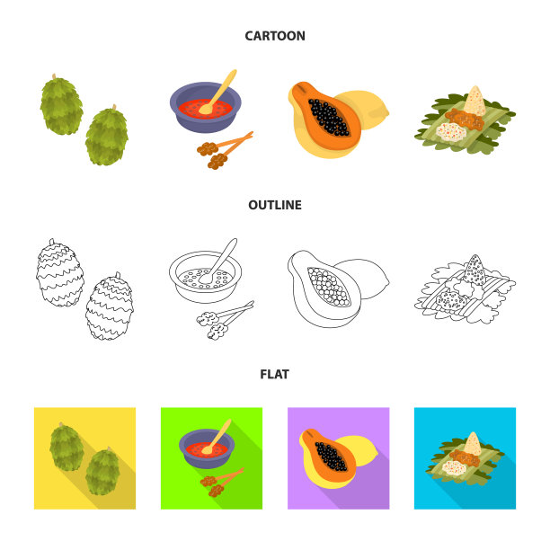 孤立对象和旅行标志的收集图片下载