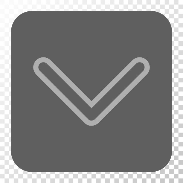 箭头向下圆形方块按钮图片下载