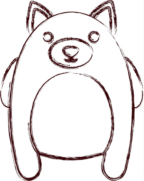 卡哇伊的动物图标图片下载