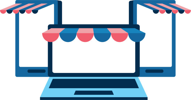 设置电子商务帐篷设备图片下载