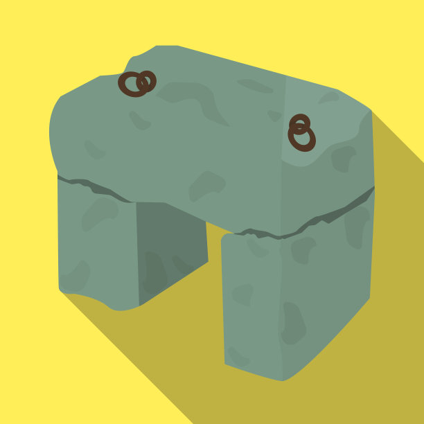 石凳古椅子古苏格兰人图片下载