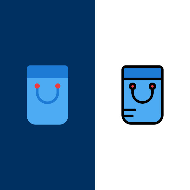 手袋手袋学校图标平坦，线条充满图片下载