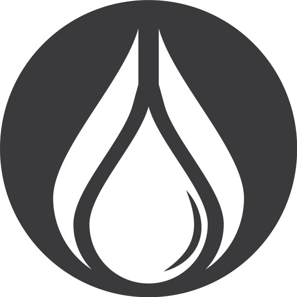 水滴标志模板图片下载